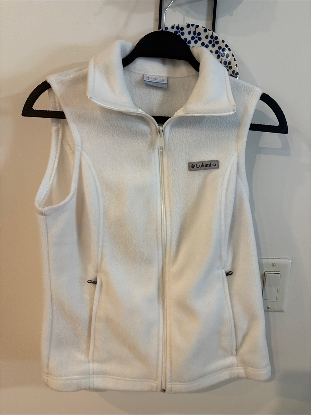 LADIES, CLASSIC COLUMBIA, FULL ZIP FLEECE VEST